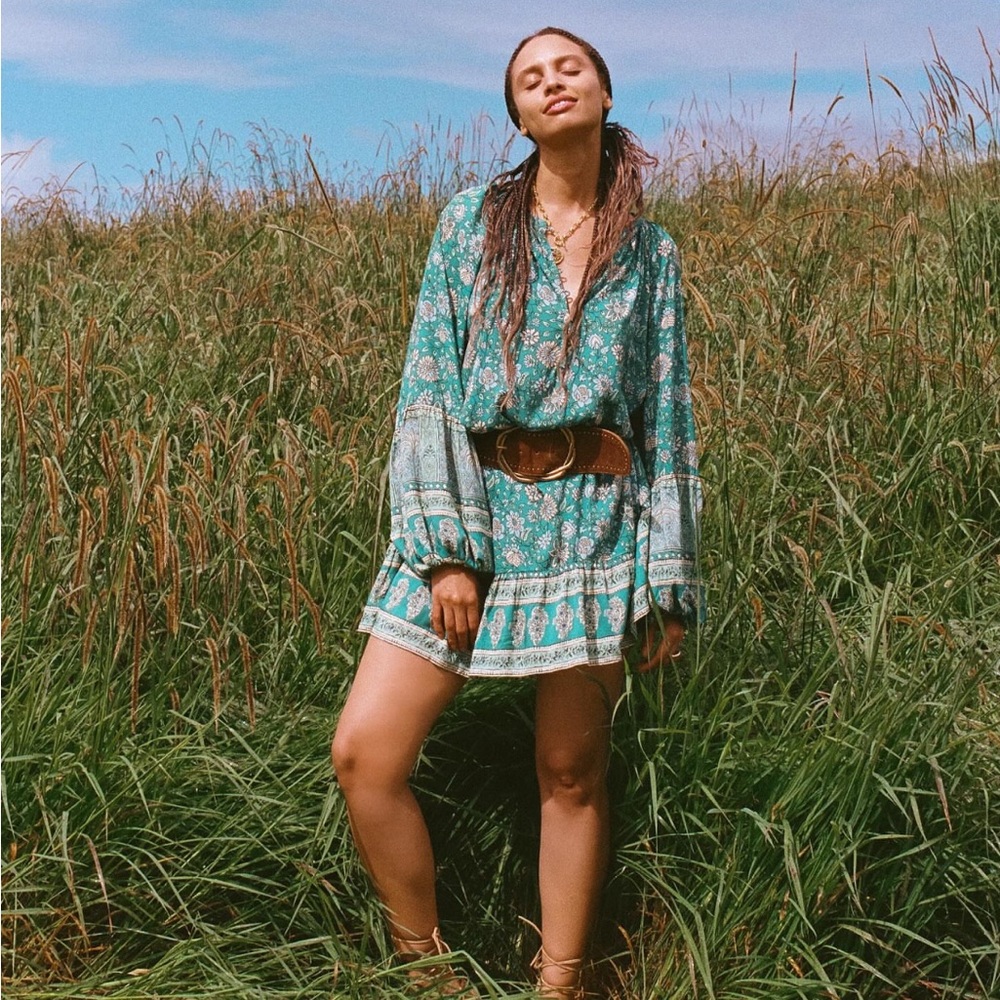 NWTS SPELL ELYSIAN TUNIC DRESS